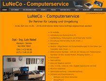 Tablet Screenshot of luneco.de